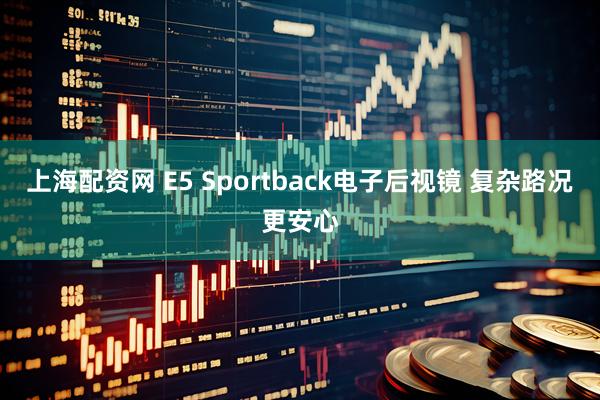 上海配资网 E5 Sportback电子后视镜 复杂路况更安心